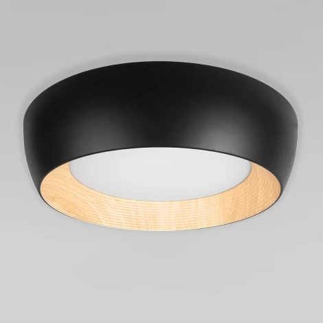 Потолочный светильник круглый Loft It Folk 10255/500 Black (LED, 220V, круглые)