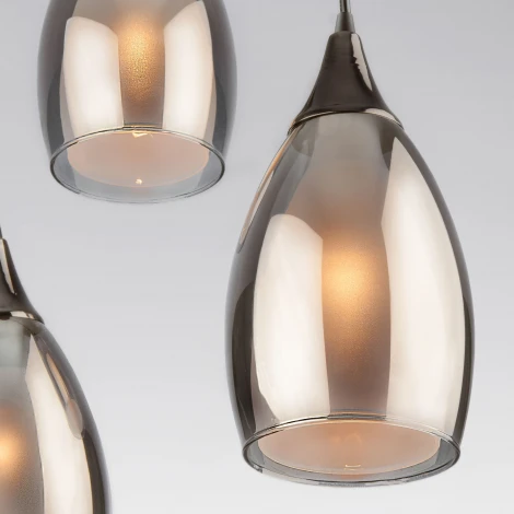 Подвесной светильник Eurosvet Cosmic 50085/3 черный жемчуг (220V, на проводе)