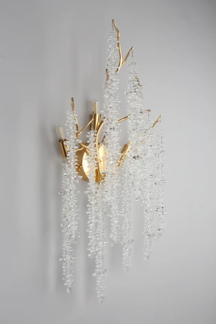 Бра Aployt Paulina APL.848.01.03 (220V, хрусталь, подвески, ветки)