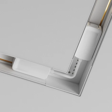 Коннектор угловой Radity встраиваемый белый (магнитный) Maytoni Technical TRA084CL-12W