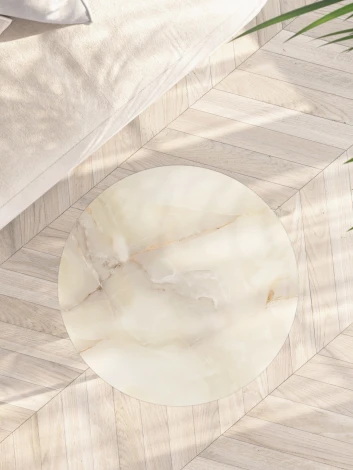 Стол придиванный Калифорния Остин УФ бежевый оникс 3809478104