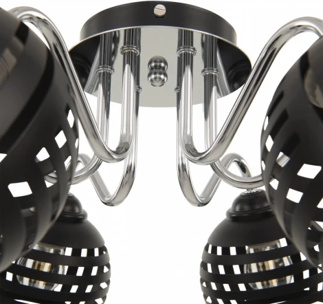 Потолочная люстра Arte Milano AMALFI-325107 325107/6 BK.CR (220V)