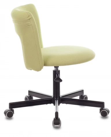 Кресло Бюрократ KF-1M светло-зеленый 26-32 крестовина металл черный