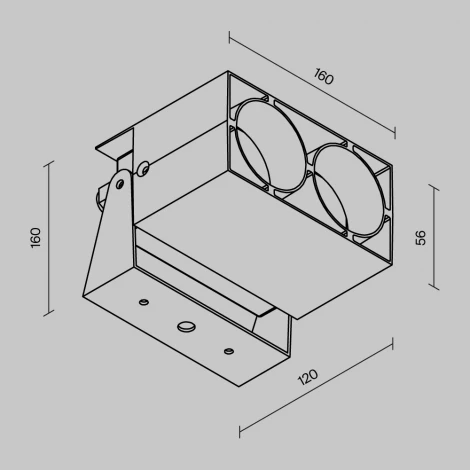 Архитектурная подсветка Maytoni Spot O486FL-L10GF3K (LED, 220V, IP65)