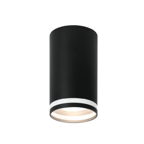 Точечный светильник накладной Wolta WSL-GU10/02BL под лампу GU10 Черный MODERNO