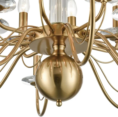 Подвесная люстра Lumion Incanto 8033/16 медь, металл/стекло Е14 16*40W 220V