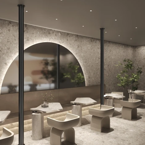 Встраиваемый светильник под гипсокартон Wise 3000K 7W Maytoni DL057-7W3K-W (LED, 220V, круглые)