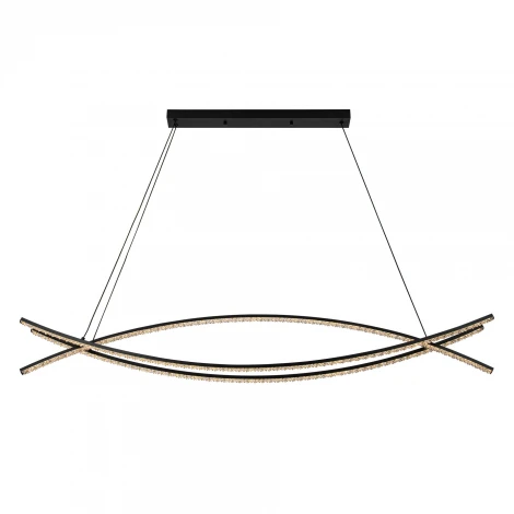 Подвесной светильник светодиодный с регулировкой цветовой температуры LED4U LED4U L8630-1200 BK