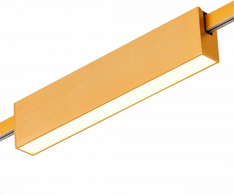 Магнитный трековый светильник ST Luce Farm ST817.246.12 Золотистый LED 1*12W 4000K