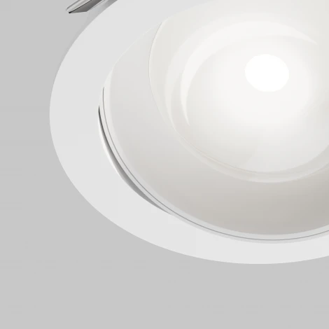 Встраиваемый светильник Maytoni Lens DL105-12W4K-W