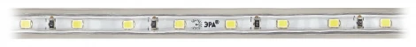 Светодиодная лента 220V 20м белый холодный ЭРА LS2835-4,8-60-220-6500К-IP67-20m