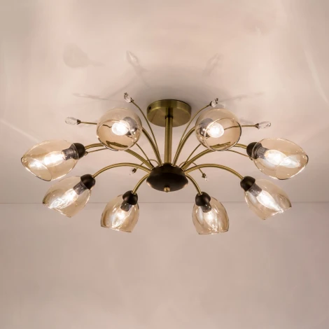 Потолочная люстра на штанге Citilux Комета CL108185 (220V, шарики)