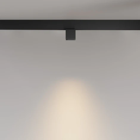 Трековый светильник магнитный 48V Maytoni Alfa S TR133-2-7W3K-B (LED, куб)