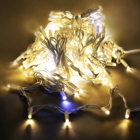 Гирлянда светодиодная 30м 300LED IP65 Sneha A-047B WW/WT FLASH