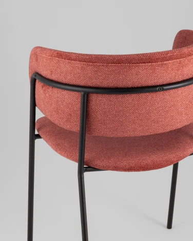 Кресло Нэлли New буклированный велюр терракотовый Stool Group арт.УТ000039979