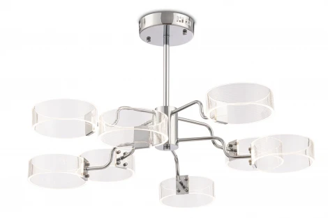 Потолочная люстра на штанге Freya Eva FR6039CL-L64CH (LED, 220V)