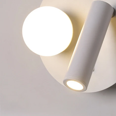 Настенный светильник LED с выключателем SNOTRA WALL A Right 3000К ImperiumLoft Snotra-Wall01 (224139-23)