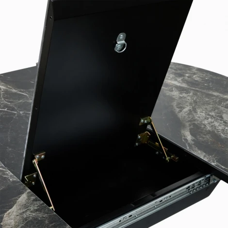 Обеденный стол Elan диаметр 110/150 Cosmo RED 410899