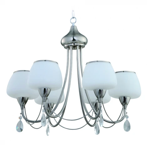 Подвесная люстра IDLamp 801 801/6-Whitechrome