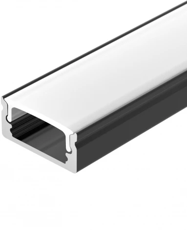 Профиль LINE-1708-2000 ANOD BLACK (Arlight, Алюминий) 040299