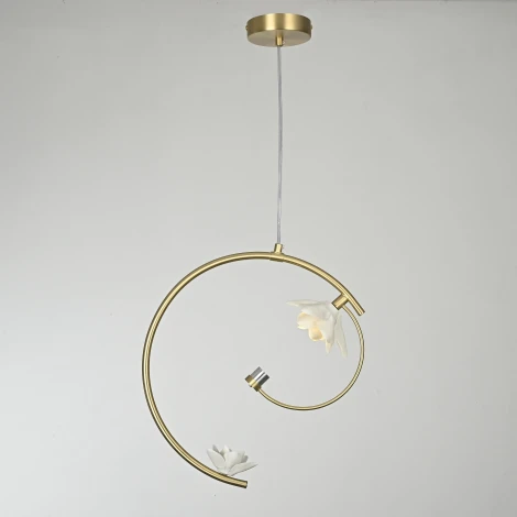 Подвесной светильник Magnolia 2 Flower Imperiumloft Magnolia01 (228975-26) (LED, 220V, на проводе, цветы)