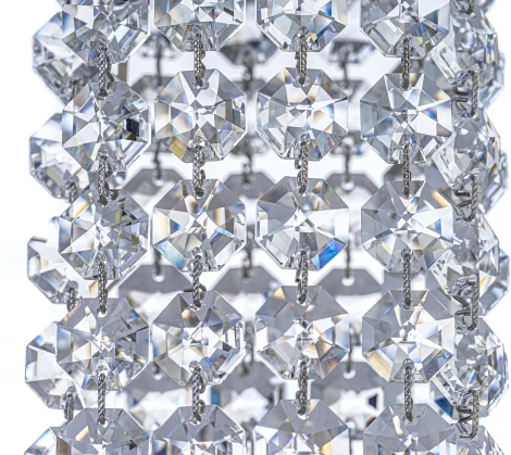 Встраиваемый светильник хрустальный Dio D'Arte Osimo Nickel GU10.5.14.8.209 N