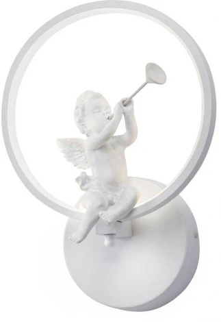 Настенный светильник V4667-0/1A (LED, 220V, круглые, кольцо, ангелы)