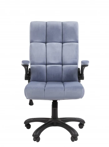 Кресло Chairman Home 444 Россия ткань Т-71 голубой
