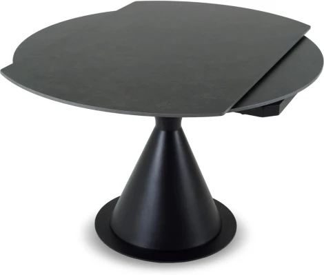 Раскладной обеденный стол Pion ОГОГО Обстановочка! (Керамика/Черный) арт.926791