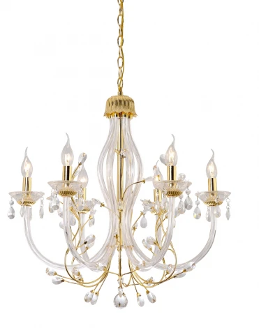 Подвесная люстра Arte Lamp Aligote A8230LM-6GO