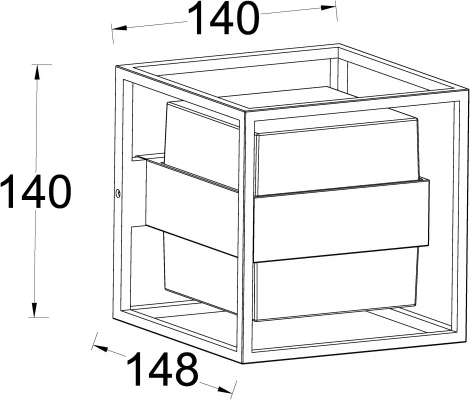 Настенный светильник уличный светодиодный Oasis Light BRISBANE LED W1992 Gr