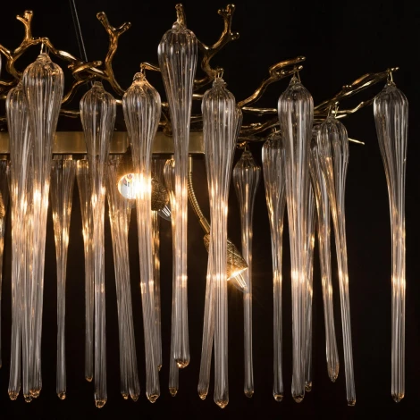 Подвесной светильник Loft It Waterfall 10350/1000L AB (220V, на тросе, ветки)