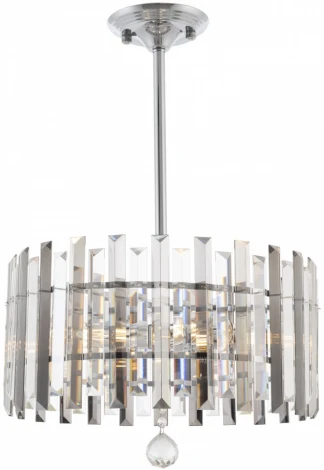 Подвесная люстра хрустальная на штанге Arte Milano Sorrento-1409 371409/5/350/400 CR (220V)