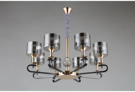 Подвесная люстра Omnilux Ausonia OML-68703-08 (220V, на цепи)