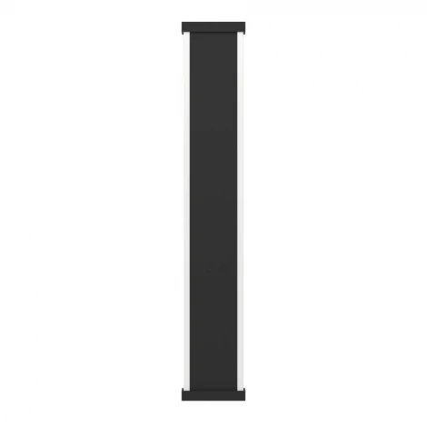 Настенный уличный светильник светодиодный Eglo Neviano 900676 2X3,7W (LED) 3000K IP55 сталь, черный/пластик, белый