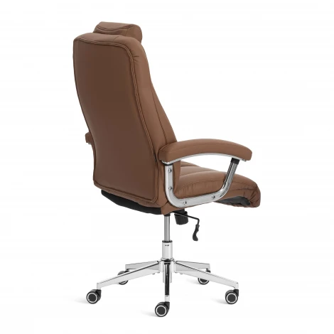 Кресло Траст Люкс/Trust Lux экокожа LUX Classic 18-24, коричневый Tetchair 25697