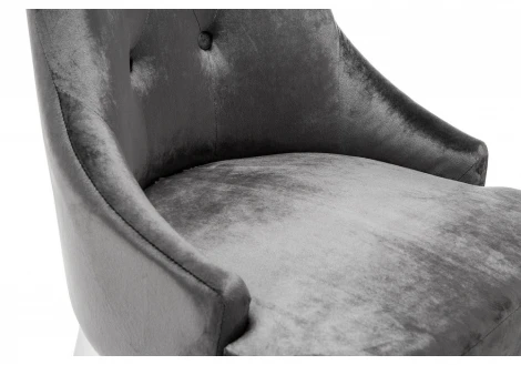 Стул Woodville Elegance white / fabric grey 11139