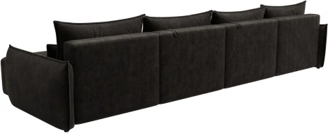 Диван П-образный Лига-051 НПБ Лонг Лига Диванов (Велюр) арт.128738