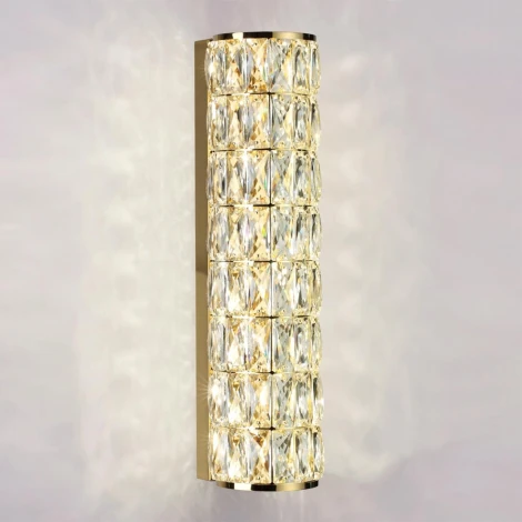 Настенный светильник Odeon Light Panta 4926/8WL золото/металл/хрусталь LED 8W 4000K 463Лм (220V, круглые)