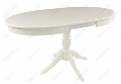 Стол Woodville Arno молочный без патины 438337