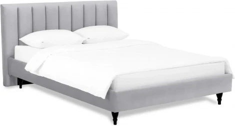 Кровать Queen II Sofia L 1600 ОГОГО (арт.577446), (Ткань/Серый)