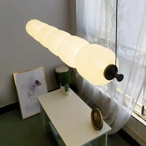 Подвесной светильник Lightera Lavish LE162L-6W Wi-Fi (LED, 220V, управление смартфоном, голосовое управление, умный дом - Алиса, Tuya Smart, Маруся, Smart Life, Экосистема Сбер, на тросе)