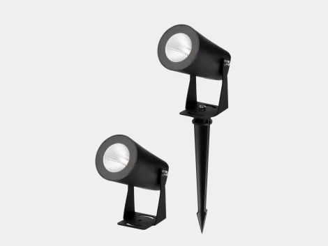 Грунтовый светильник светодиодный 7Вт 3000К черный SWG FL-F24A FL-F24A-7-BL-WW