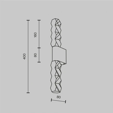 Настенный светильник Maytoni Selemo MOD328WL-L5CH3K (LED, 220V)