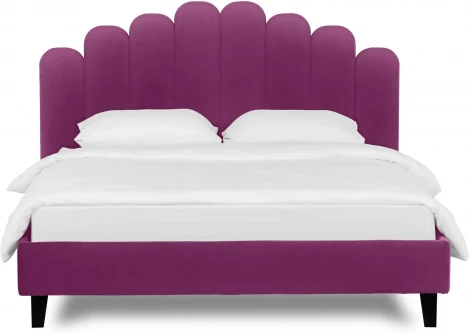 Кровать Queen II Sharlotta L 1600 ОГОГО (арт.577113), (Ткань/Розовый)