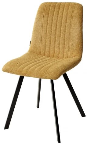 Обеденный стул M-City ELVIS WZ2042-05 горчичный/ черный каркас