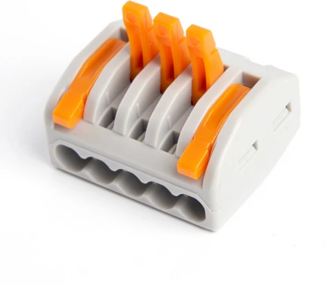 Клемма рычажковая 5-и проводная Stekker 39868