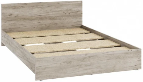 Кровать Woodville Адайн КР-140 140х200 дуб крафт серый / дуб крафт серый арт.608595