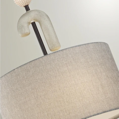 Подвесной светильник Odeon Light Bagel 5410/3 черный матов./серый/металл/полирезин/ткань E14 3*40W (220V, на проводе, круглые)