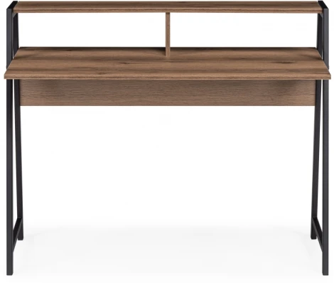 Стол Notta Аларо дуб делано темный / черный матовый 542657